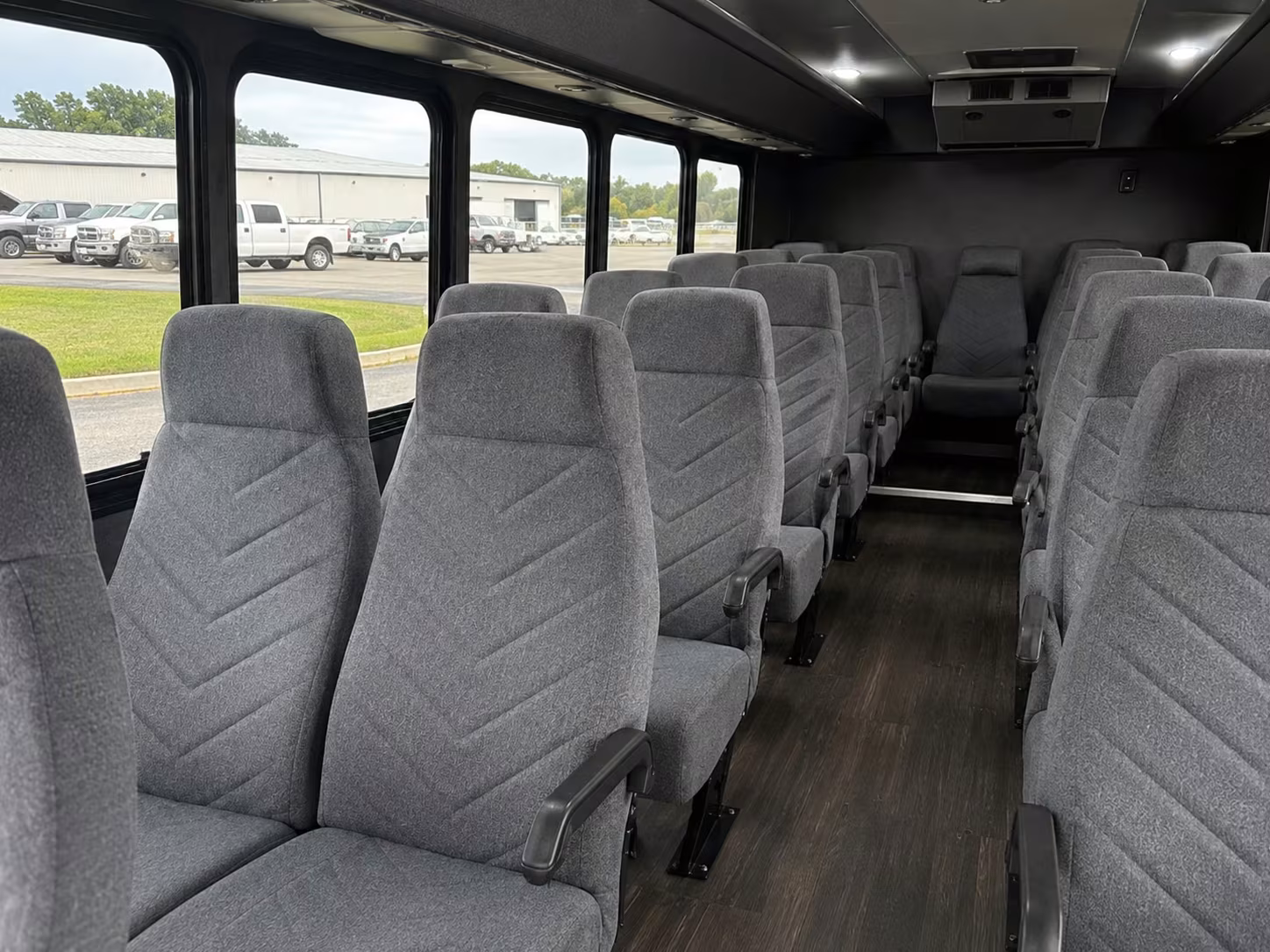 20 passenger minibus inside