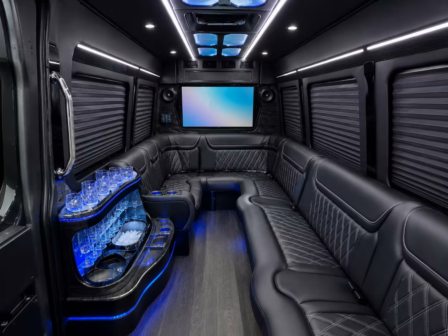 bus rental options for little rock trips