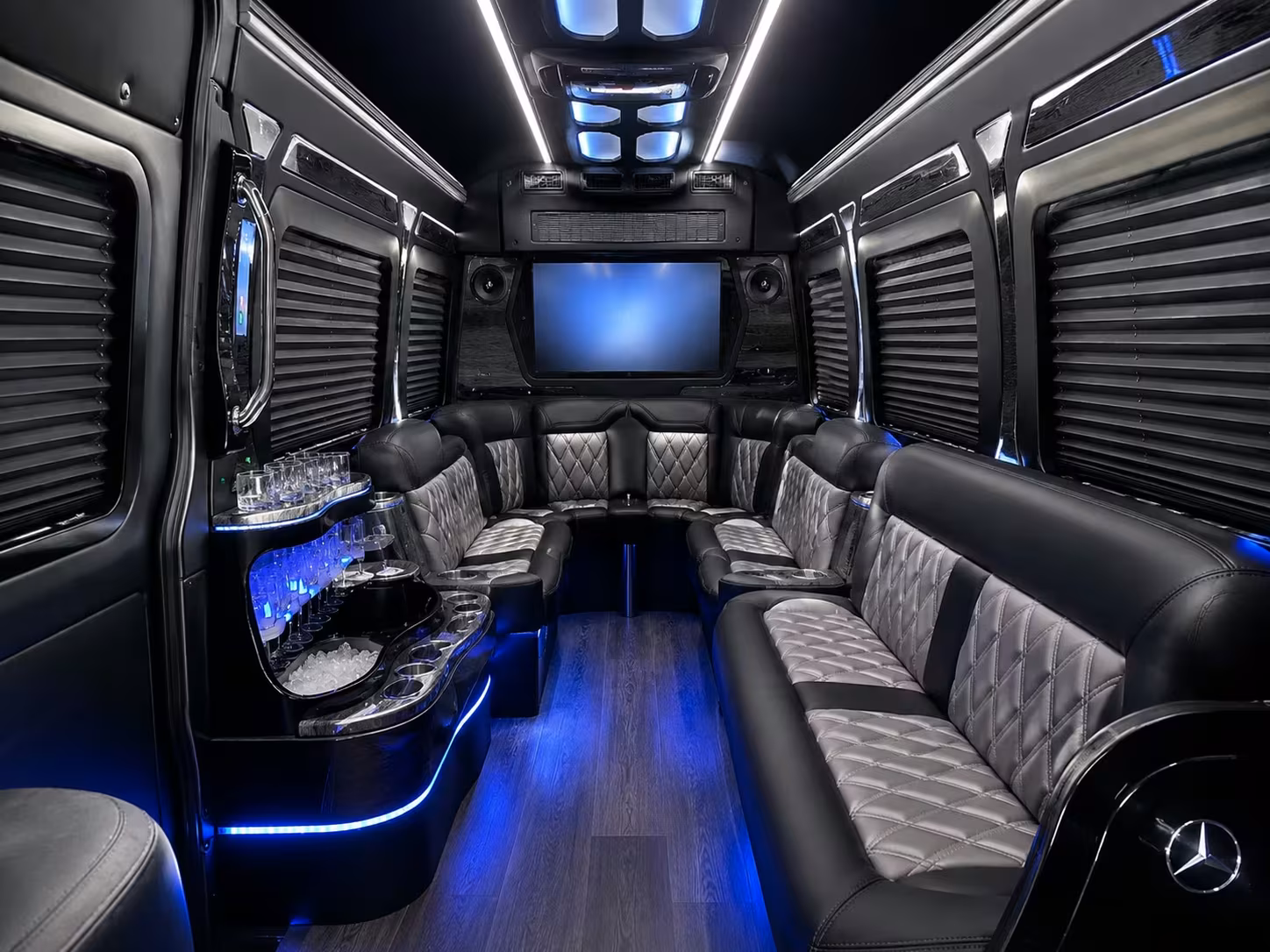 corporate airport shuttle buses in little rock