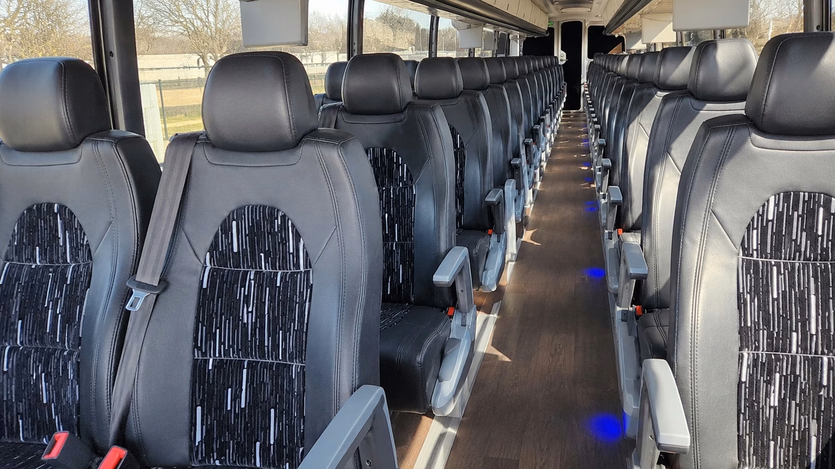 little rock airport transfer charter bus rentals