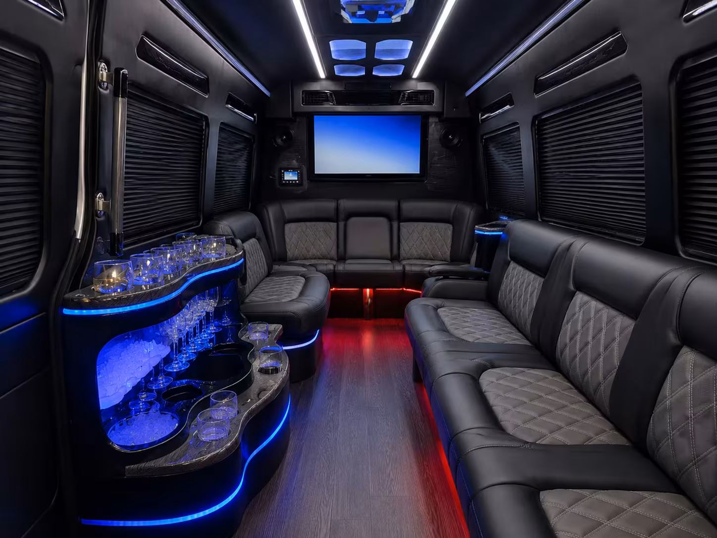 little rock charter bus rentals for clinton national airport arrivals