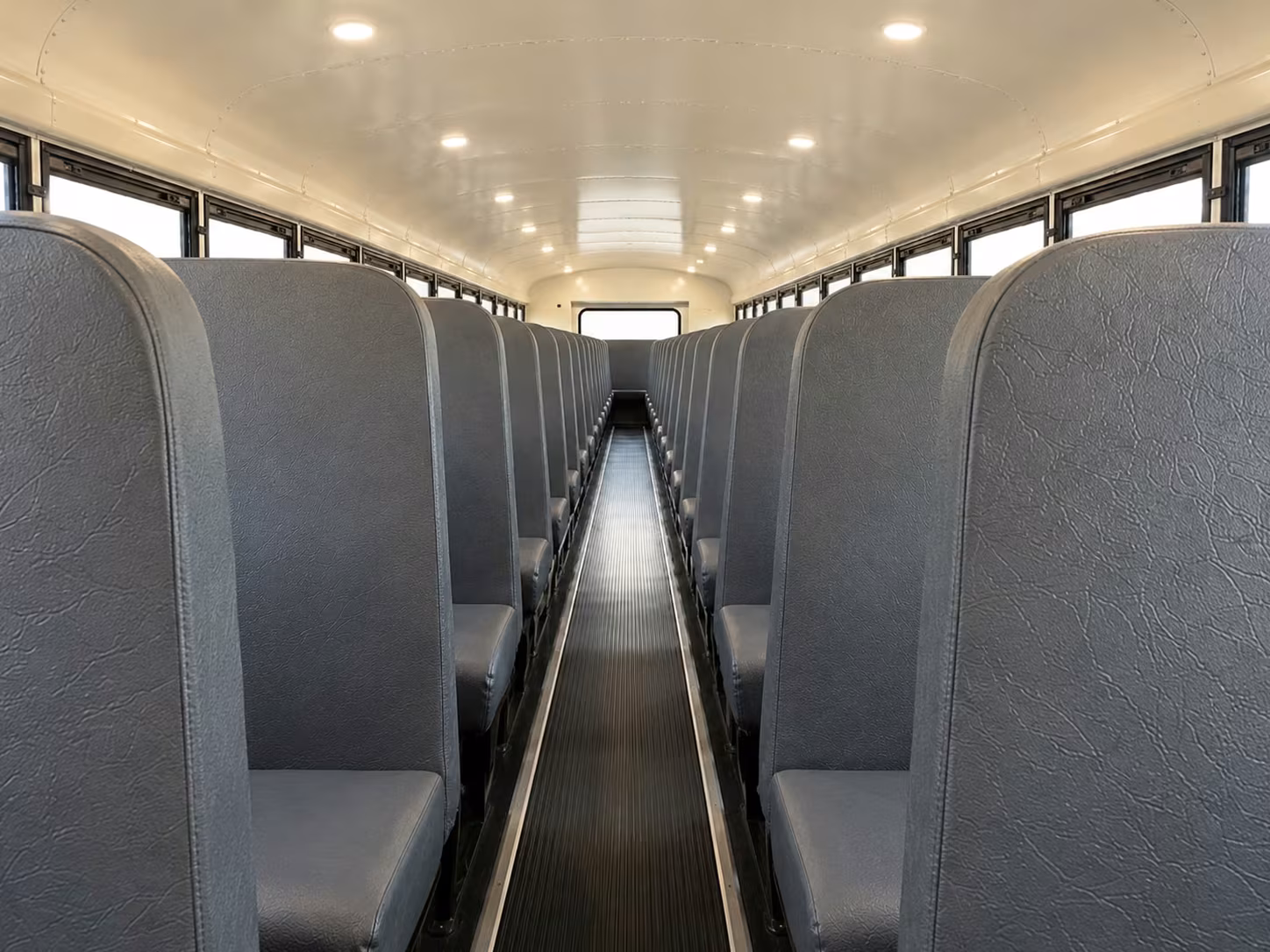 school bus interior