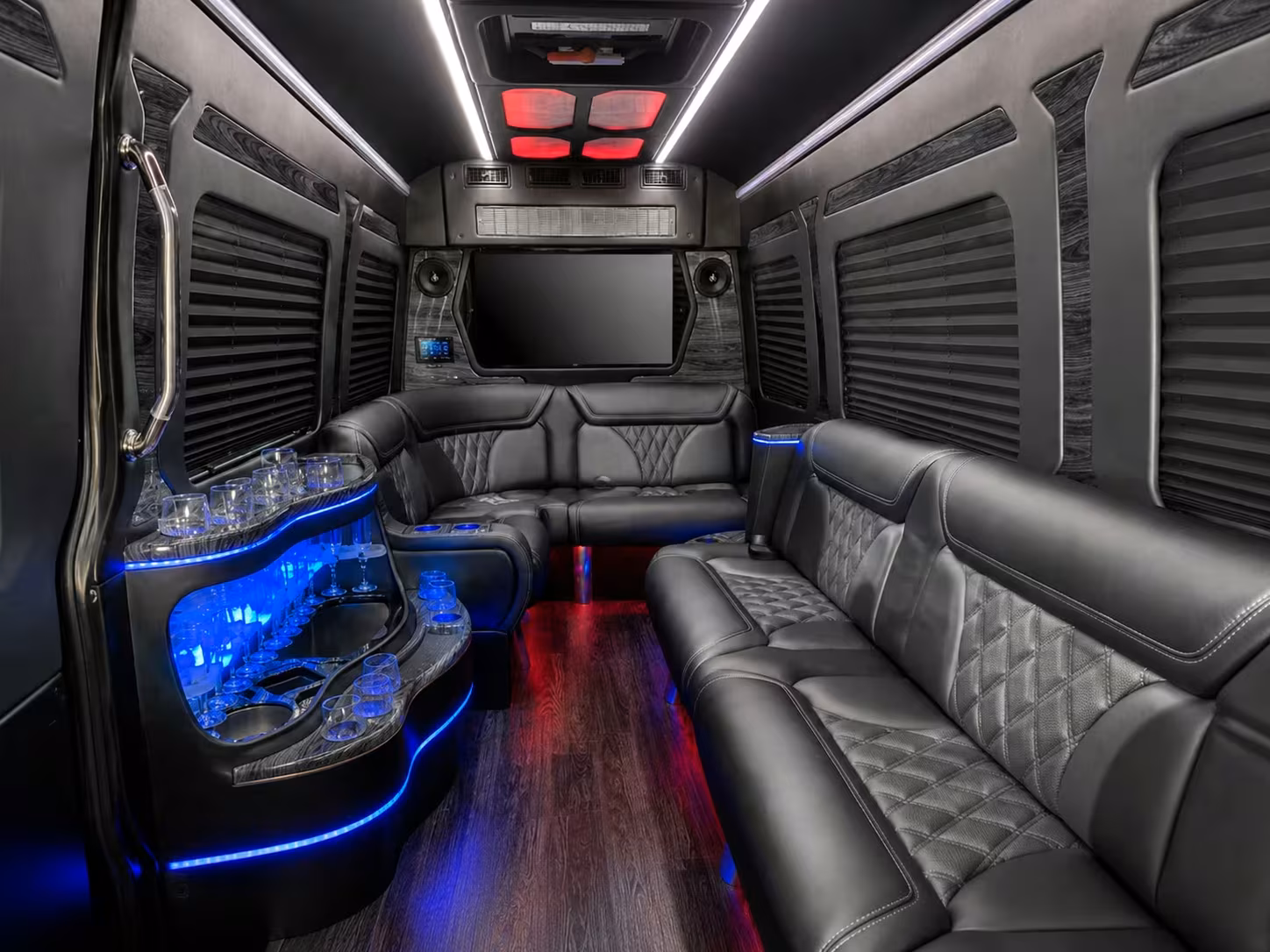 shuttle buses for church weddings special events in little rock