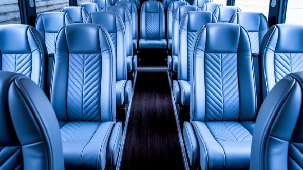 20 passenger minibus interior