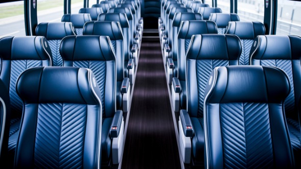 little rock 50 passenger charter bus rental