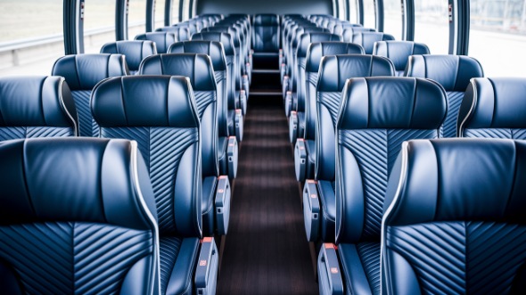 little rock 55 passenger charter bus rental