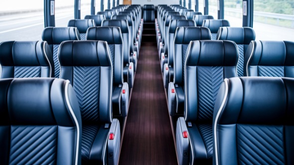 little rock 56 passenger charter bus rental