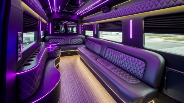 little rock sprinter limo rental inside