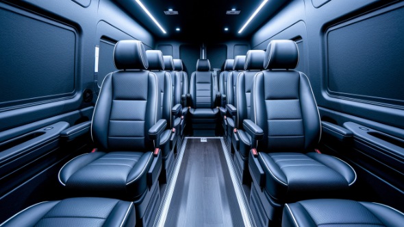 little rock sprinter van with driver rental