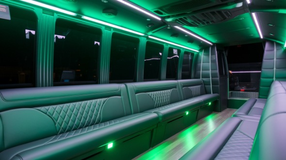 sprinter limo rental interior little rock